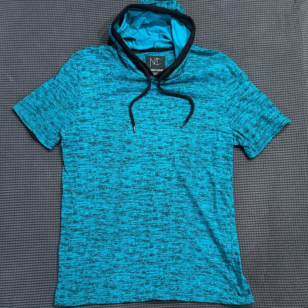 LIMITED TIME $5 ITEM!! MC Blue Hooded Men's Sweatshirt
